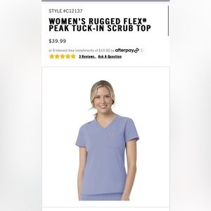 Women’s Carhartt Scrub Set